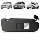 Quebra Sol Preto Canelado com Espelho + Iluminação Volkswagen Fox Spacefox Crossfox 2003 a 2017 Lado Direito Newtec Nt2904cvw Quebra Sol Preto Canelado com Espelho + Iluminação Volkswagen Fox Spacefox Crossfox 2003 a 2017 Lado Direito Newtec Nt2904cvw
