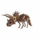 QuebraCabeça 3D Triceratops Coleção Dinossauros 37 peças