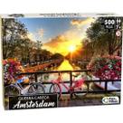 QUEBRACABEÇA Cartonado Amsterdam Premium 500 Peças Pais e Filhos