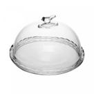 Queijeira Bird 20cm com tampa de cristal Ecologico