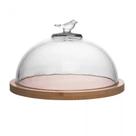 Queijeira com Base em Bambu Bird 20 cm - Wolff