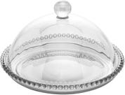 Queijeira Cristal Transparente Pearl Luxo 20X12