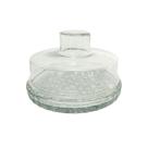 Queijeira de Vidro Com Tampa Colonial Porta Queijo 20cm - Mistral