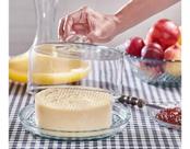 Queijeira De Vidro Petit Poá Vitazza 2900 Transparente