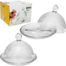 Queijeira de vidro venice 360ml