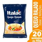Queijo Ralado Italac 40g - Embalagem com 20 Unidades