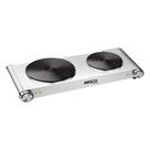 Queimador de bancada NESCO DB-02 Duplo em Aço Inoxidável 1800W