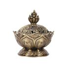 Queimador de incenso Hongzer Bronze em estilo chinês antigo
