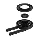 Queimador Duplo Completo Fogão Industrial Ferro N01 17,4cm