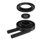 Queimador Duplo Completo Fogão Industrial Ferro N05 15,5cm
