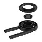 Queimador Duplo MITJ Completo Fogão Industrial Ferro 17,5cm