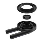 Queimador Econômico Duplo Completo de Fogão Industrial 14cm