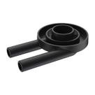 Queimador Econômico Duplo Fogão Industrial de Ferro 14cm