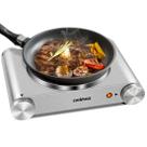 Queimador elétrico CUSIMAX de placa quente 1500W com temperatura ajustável Queimador elétrico CUSIMAX de placa quente 1500W com temperatura ajustável
