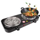 Queimador elétrico de bancada Timoau Double Burner 2000W Induction