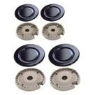 Queimador + Espalhador Fogão Brastemp Ative Unique 4 Bocas Queimador + Espalhador Fogão Brastemp Ative Unique 4 Bocas