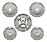 Queimador Fogão Cooktop Fischer Infinity Inox 5 Bocas 23678