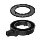 Queimador Simples Dupla Chama Completo Fogão Ferro N1 15cm