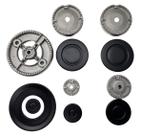Queimadores e Espalhadores Fosco Cooktop Fischer Platinium 33810