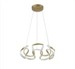 Querolustre Pendente Dcd015035 64w 3000k Dourado