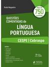 Questões comentadas de língua portuguesa cespe/cebraspe - 2026 Questões comentadas de língua portuguesa cespe/cebraspe - 2026