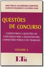 Questoes de concurso - vol 4 Questoes de concurso - vol 4