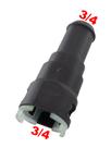 Quick Conector Engate Reto Universal 3/4 X 3/4