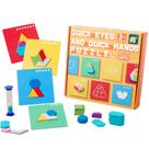 Quick Puzzle Blocks Toy Douyin Color Matching para crianças pequenas