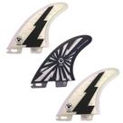 Quilhas MF 7 Branca Large Encaixe FCS 2 Surf Exclusivo
