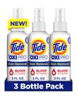 Quitamanchas de Sangre Tide OXI PRO Paquete de 3, 90 ml Cada Uno