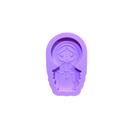 R107 Molde de silicone decorar N.sra das graças chaveiro resina