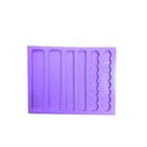 R131 Molde de silicone presilhas chaveiro resina decorar