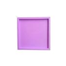 R16 molde de silicone resina porta copos quadrado