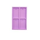 R196 Molde de silicone kit 4 foto 3x4 resina decorar
