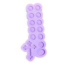 R287 Molde de silicone mini terço resina decoração