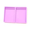 R339 molde de silicone capa caderneta pequena bloquinho frente e verso resina decorar