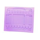 R344 molde de silicone porta canetas resina decorar