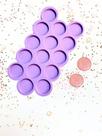 R471 molde de silicone paleta círculos 4cm 15 cavidades resina