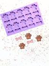 R483 molde de silicone paleta patinha ossinho pequeno resina decorar