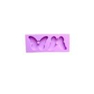 R51 Molde de silicone borboleta chaveiro pingente resina