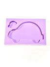 R526 Molde de silicone carrinho eternização 1.5cm profundidade resina decorar