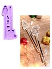 R574 Molde de silicone caneta natal resina decorar