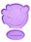 R639 molde de silicone porta retrato mães namorados resina decorar