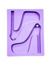 R642 molde de silicone sapato salto alto resina decorar