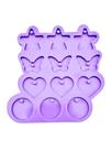R652 Molde de silicone pingentes diversos resina decorar