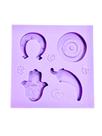 R660 Molde de silicone pimenta mão fátima olho ferradura resina decorar