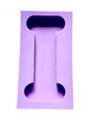 R671 Molde de silicone luminária letra I resina decorar
