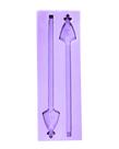 R688 Molde de silicone caneta Nossa Senhora resina decorar