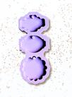 R705 Molde de silicone chaveiro Tag diversos resina decorar