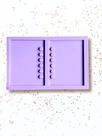 R729 Molde de silicone Mini Caderno Liso resina decorar